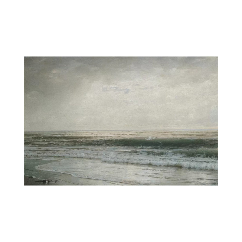 New Jersey Beach by William Trost Richards - Wrapped Canvas Print