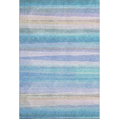 Premium Machine Washable Mayfield AMF2093 Striped Rug