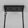 4-light Rectangular Kitchen Island Chandelier