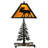 21"H Lone Moose Table Lamp