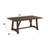 Dark Oak Finish Dining Table
