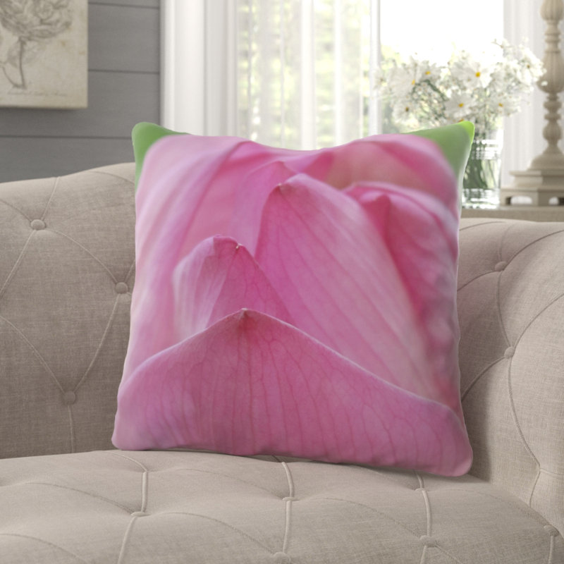 Housse et insert de coussin d'extérieur carré naturel Jarrell, Microsuède, Intérieur
