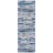 2X6 Navy Blue Gray Neutral Multi Modern Abstract Runner Rug For Hallways, Super Soft Hallway Decor Kitchen Rugs With Non-Slip, Non-Shedding Washable Rug For Entryway Bedroom Indoor