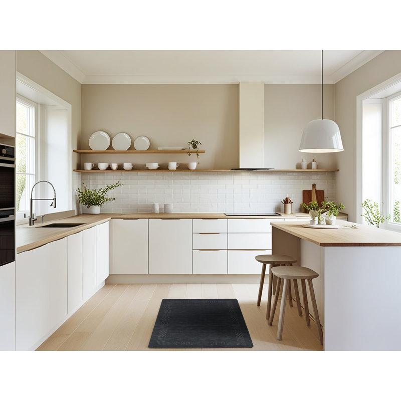 Tapis abstrait noir, Rectangle 2 pi x 5 pi