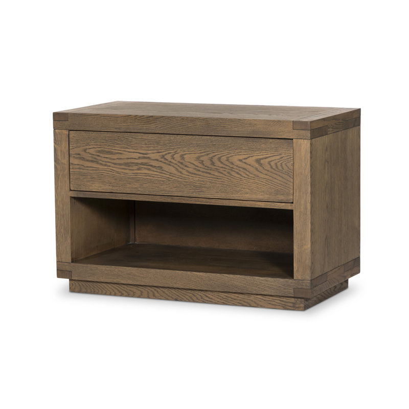Warby 1 - Drawer Nightstand, Brown