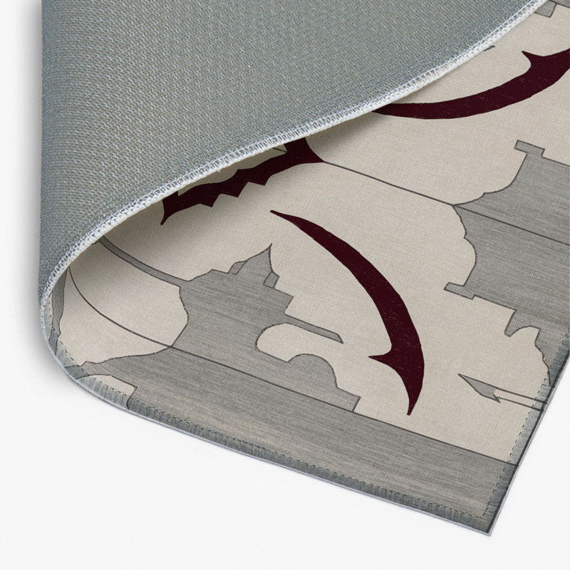 Tapis intérieur et extérieur Fractured Axis, Rectangle 1 pi 6 po x 2 pi 6 po