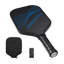 Pro Carbon Fibre Pickleball Paddle Honeycomb Core Racket for Adults Blue