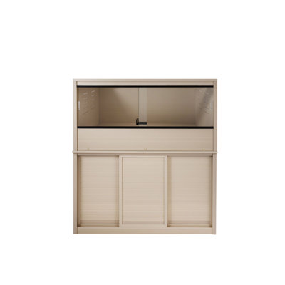 Large 48" Mojave Reptile Enclosure and Stand in Maple