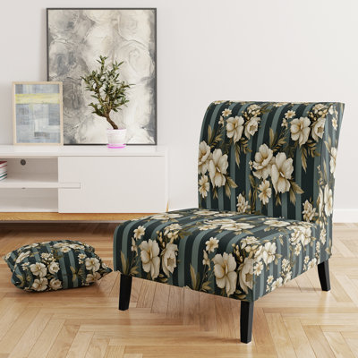 Fauteuil de chambre rembourré Classic Classic Elegant