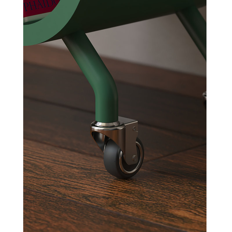 Petite bibliothèque Pulley, Vert
