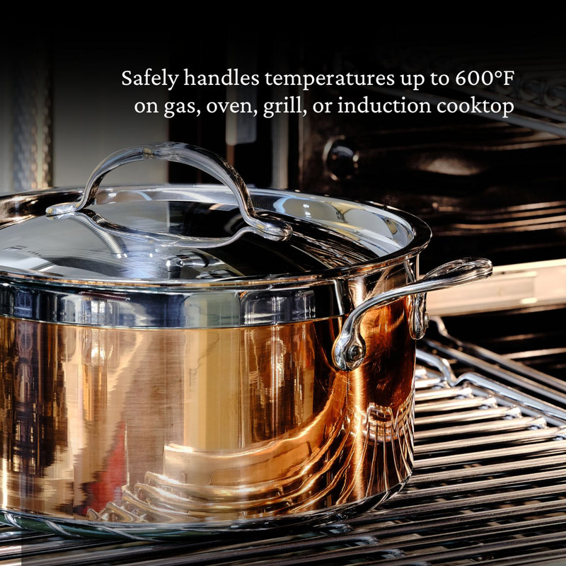 Hestan CopperBond 10 Piece Cookware Set