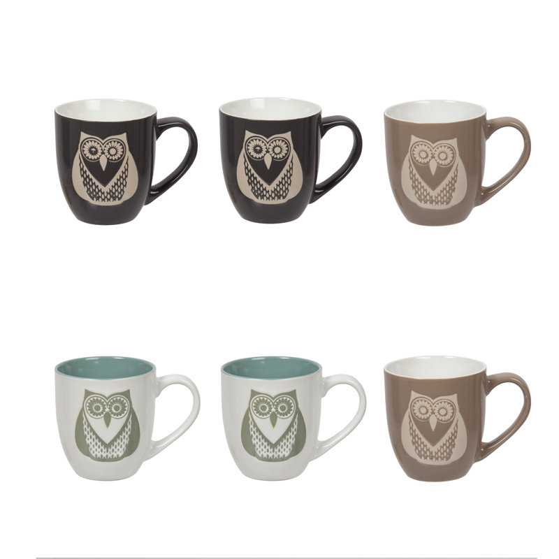 Grande tasse à café hibou bullet