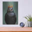  «King Crow» par Lucia Heffernan, art mural en métal, 12 po x 16 po-1516935017