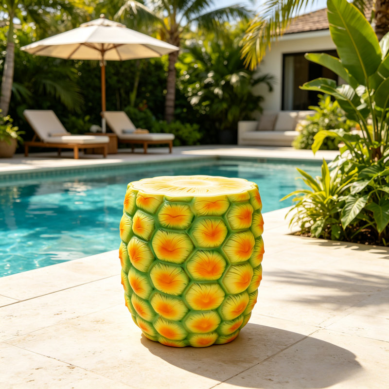 Tabouret en forme d'ananas, Tabouret en forme d'ananas