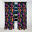 Motif botanique néon - feuillage floral I - rideau occultant - 1 panneau-107554821