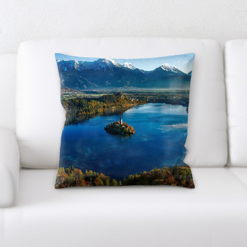 Microsuede Throw Pillow