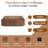 Modern Square Walnut Coffee Table with Storage Drawers, MinimalistCenter Table for Living Room & Home Office, 2 Drawers-644515957