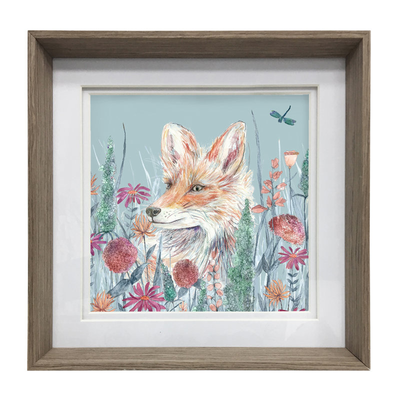 Harley Harley Cornflower - Single Picture Frame Print