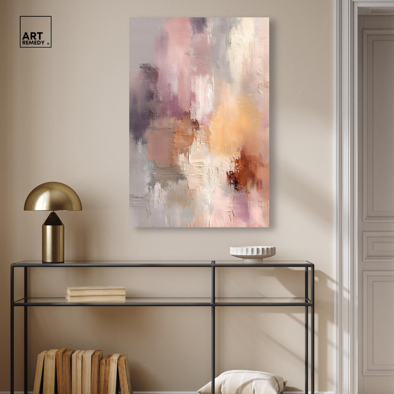 "Hazy Sunset IV", reproduction d'art sur toile par Art Remedy, tendue sur châssis, 24 x 36, H 36 po x l 24 po