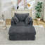 Chaise longue inclinable avec repose-pieds xpiyaer-343854349