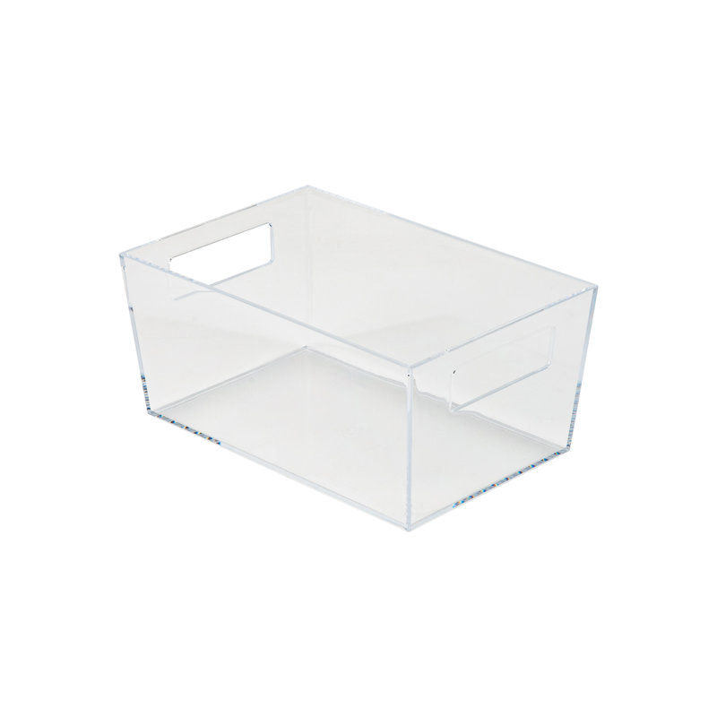 Simplify Plastic Bin, 4.5" H x 6.75" W x 10" D