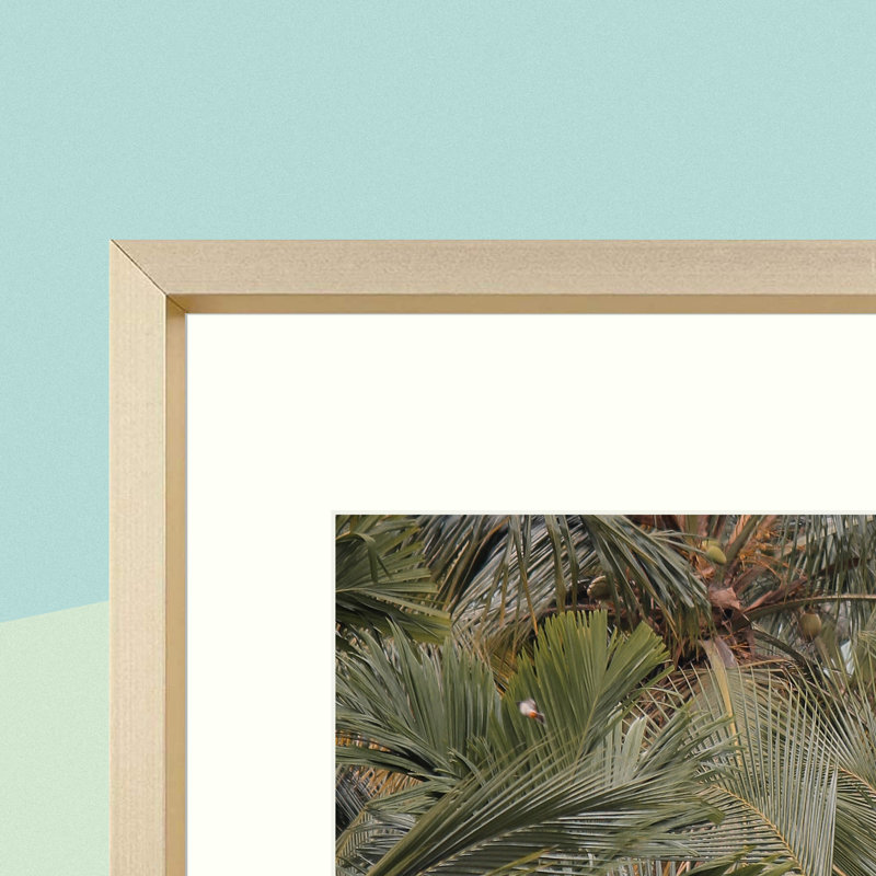 2 Piece Matte Gallery Wall Frame Set, Multi Photo Frames Collage, for Wall or Table Top Display, 8" x 10", Gold