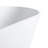 67 Inch Freestanding Soaking Bathtub, Ergonomic Design, Matte Texture, Solid Build, Suitable For Family And Hotel Use In Length, Surface Material, Matt White, Contemporary Minimalist Look