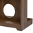 Multi-use Walnut Mdf Mid-century Cabinet For Cats With Scratch Bed