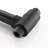 Stainless Steel Slide Bar Shower , Dual Heads, Matte Black, 7 Spray Patterns, Construction Drill- Shower, 1.8 Gpm Flow, Overhead Function Rainfall