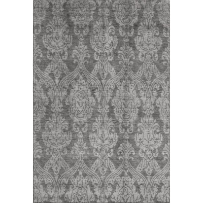 Premium Machine Washable Honig AMF1659 Damask Rug