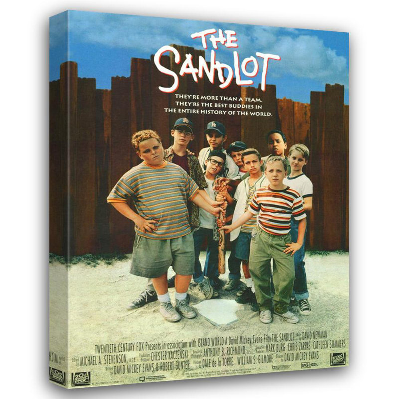 The Sandlot, 48" H x 36" W