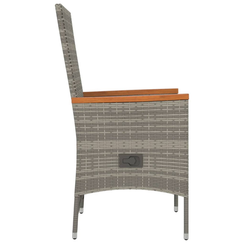 Wigburga Patio Dining Armchair with Cushion