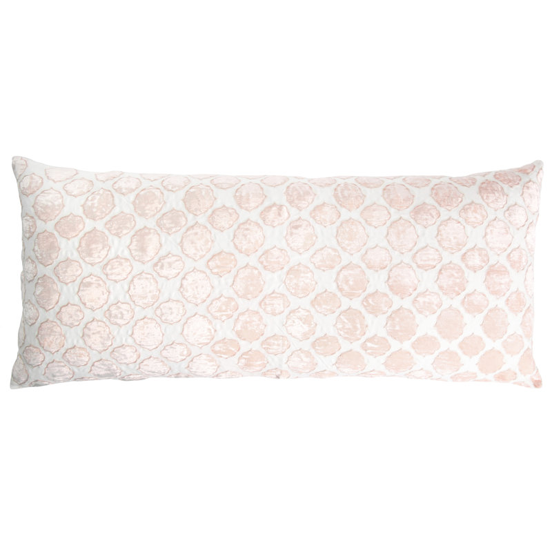 Tile Geometric Throw Pillow, Blossom