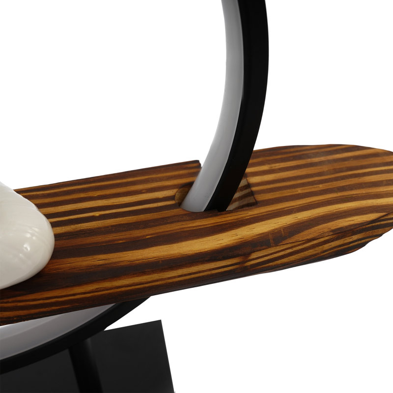 Ornement statue de Bouddha de bureau, Blanc