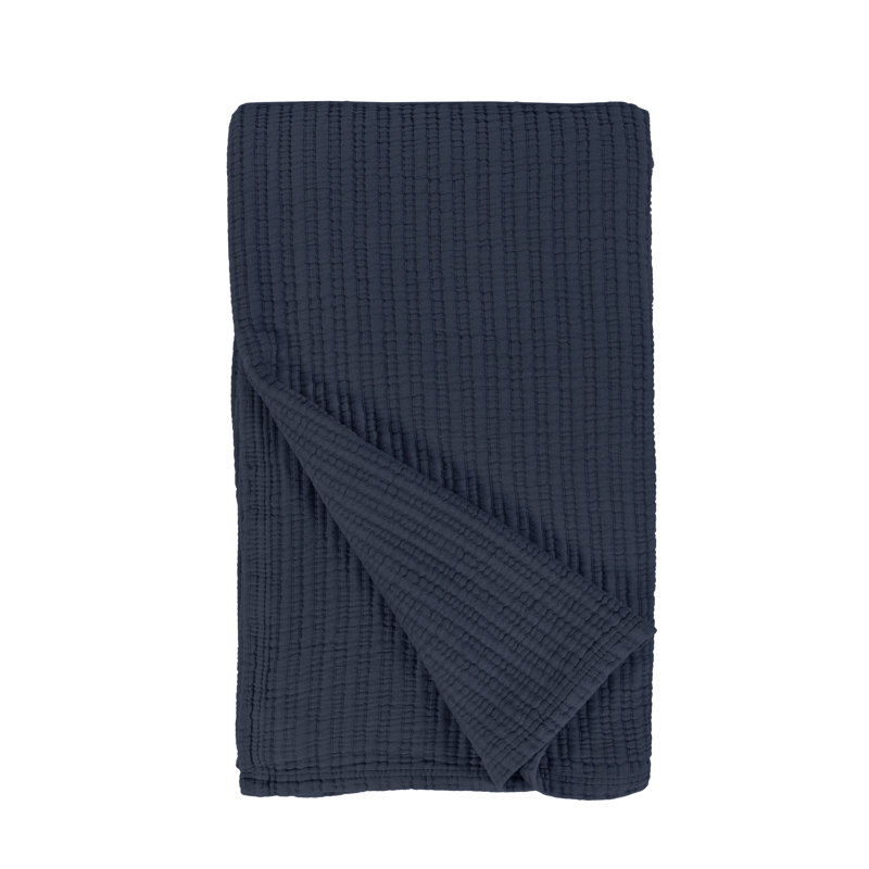 CHATHAM - NAVY - Q MATELASSE 90"X90", Twin