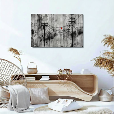 Ensemble de 1 tableau sur toile Urban Wire