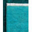Tapis unique noué à la main Fine Vibrance - bleu, 3 pi 1 po x 5 pi 0 po