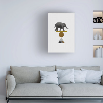 Art sur toile, éléphant bolognais, Bolara Orara Studio