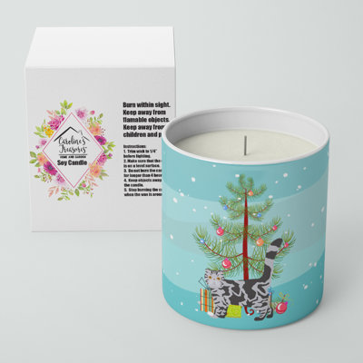 Jar Candle with Ceramic Holder