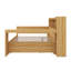 Lit de jour double en bois avec rangement intégré, lit simple escamotable et bureau d'étude intégré-1865593775-1865593762