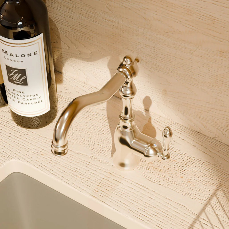 Novatto Lou Kitchen Faucet, Brushed Nickel
