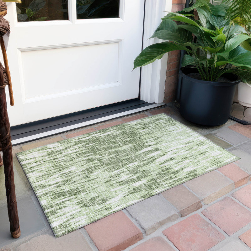 Tapis Aleighna avec envers antidérapant, Rectangle 1 pi 8 po x 2 pi 6 po