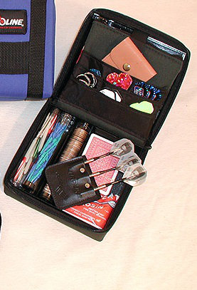 Étui à fléchettes pro Split Back, Noir