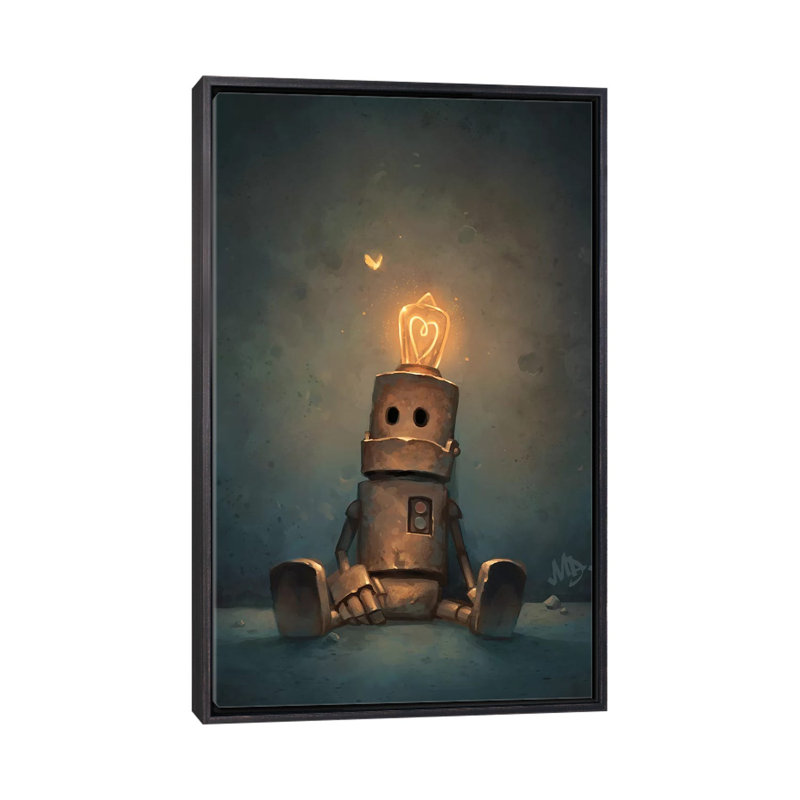 Fantasy & Sci-Fi, 26" H x 18" W x 1.5" D, Distressed Black Framed Canvas