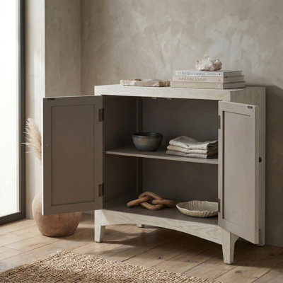 Maurer Solid Wood Accent Cabinet