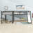 Farand Twin Size L-Shaped Loft Bed With Ladder And Slide-878364779