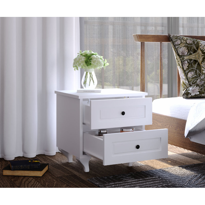 Anyelis 45 cm W Bedside Table