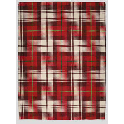 Jeté écossais hiver / Noël
