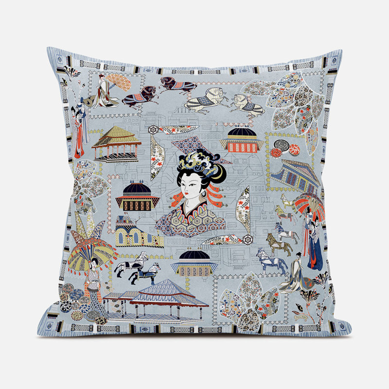 Indoor / Outdoor Square Cushion, 66cm H x 66cm W