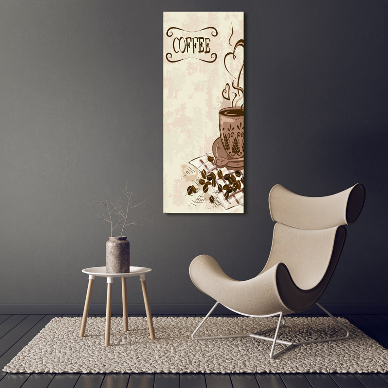 Aromatic Coffee - Wrapped Canvas Print